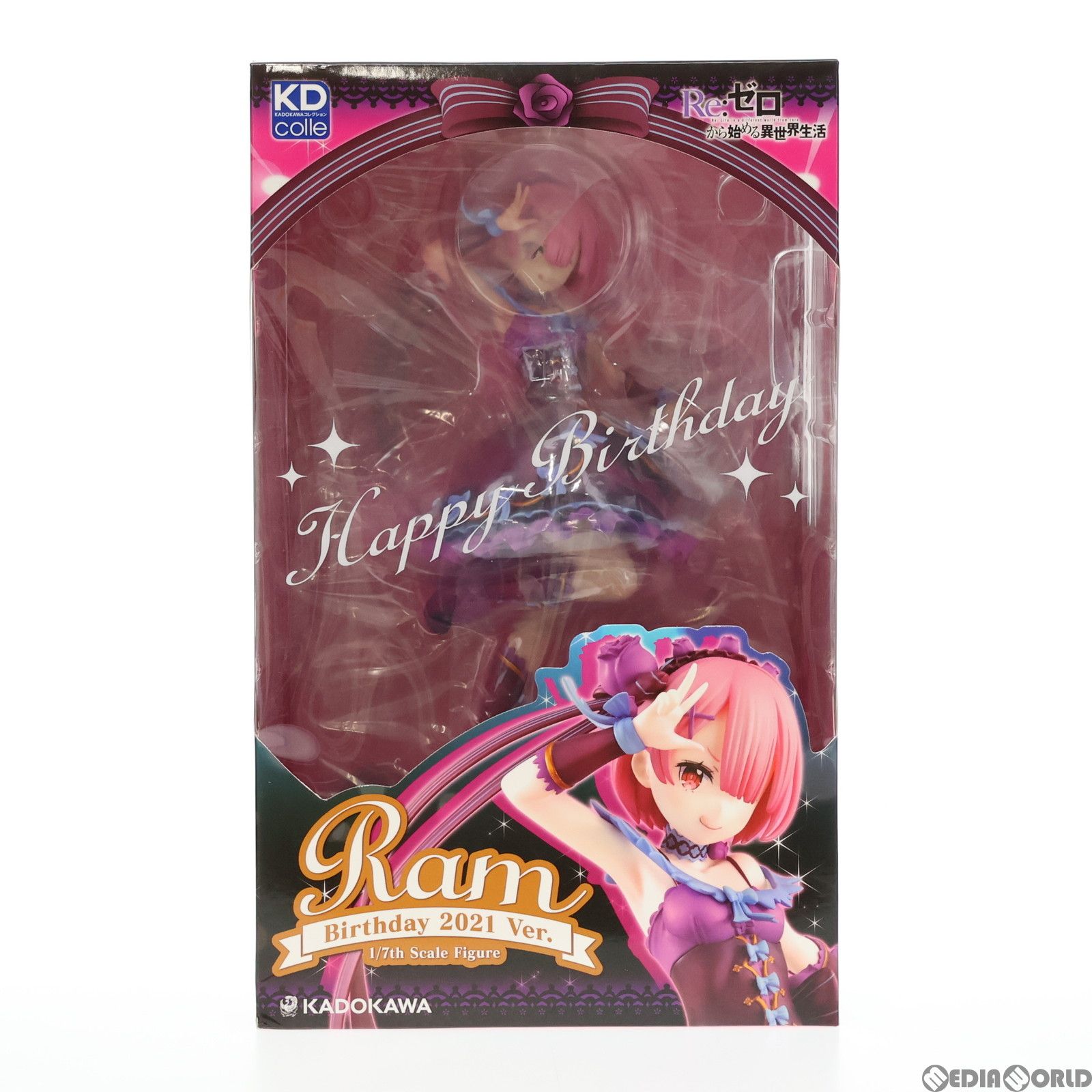 KDcolle ラム&amp;レム 生誕祭2021Ver. お祝いセット Re:ゼロから始める異世界生活 1/7 完成品 フィギュア KADOKAWA(カドカワ) Re:ゼロから始める異世界生活』 ラム&レム 生誕祭2021Ver