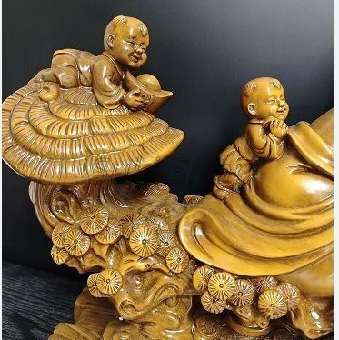 布袋様 七福神 仏像 特大 樹脂製 弥勒仏 彫刻工芸品 開運 置物 風水グッズ