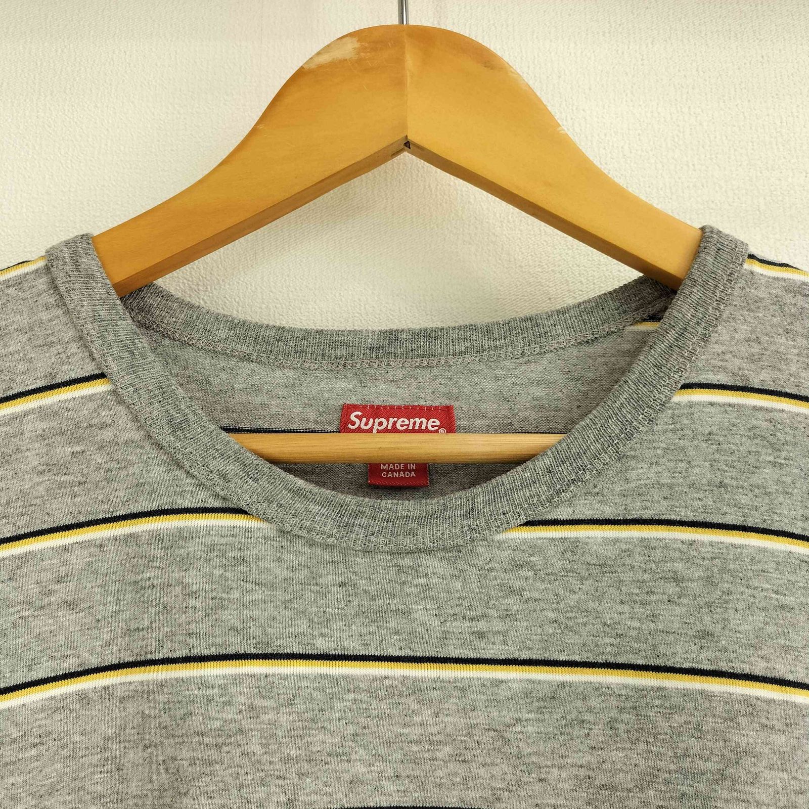 シュプリーム Supreme 90-00s OLD 紙タグ カナダ製 ボーダー