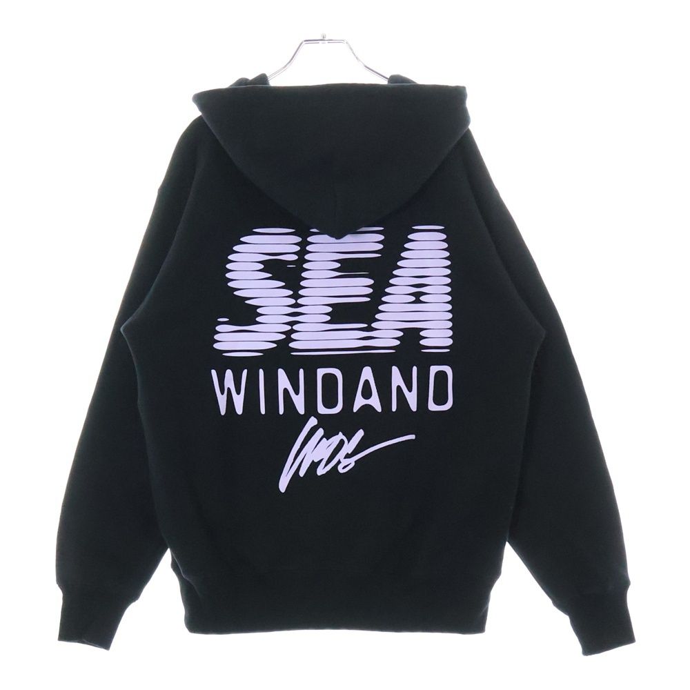 WIND AND SEA (ウィンダンシー) Line Halftone Sea Hooded