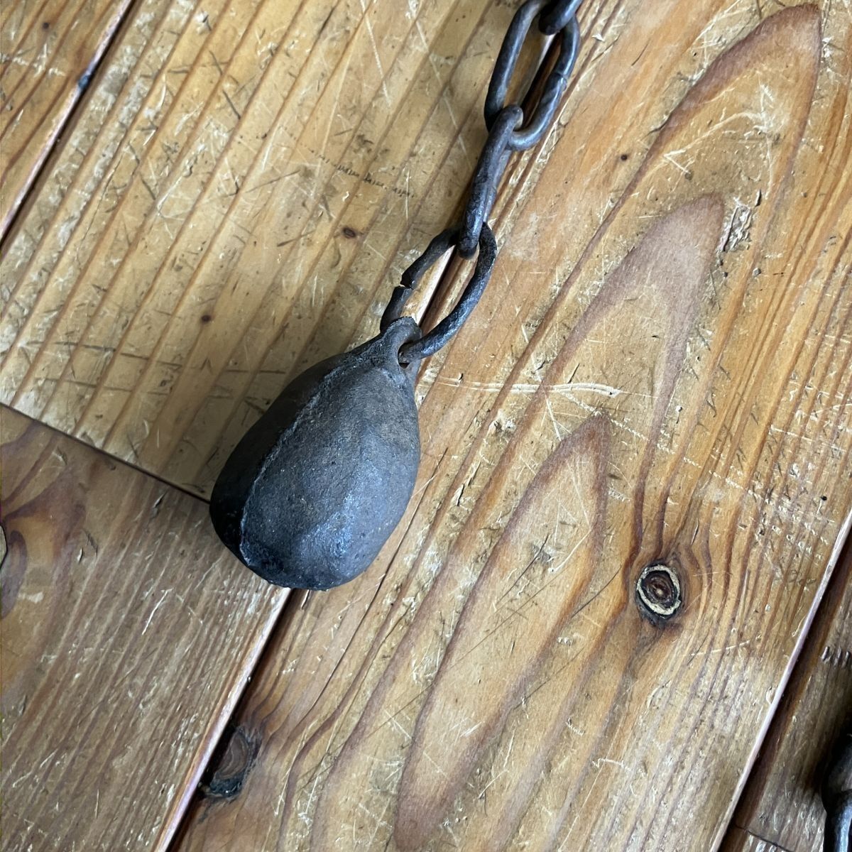 鎖鎌 ☆忍具 忍者 道具 江戸 当時もの 武具 時代もの 捕縛道具 刃