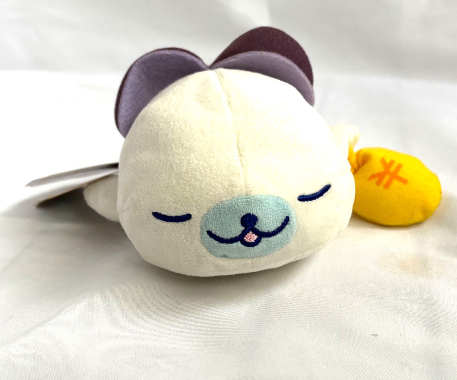 まめゴマ 悪魔におねがい 金運 ぬいぐるみ タグ付き 2008 レトロ 現状