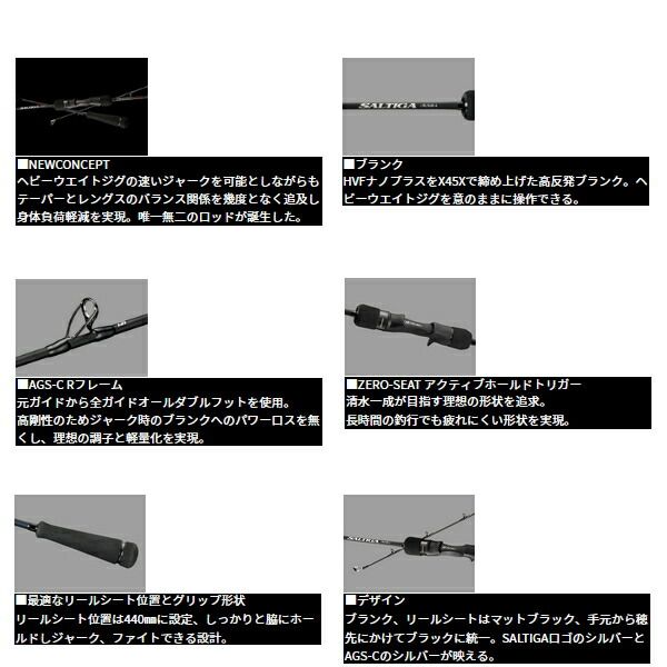 ≪'25年7月新商品！≫ ダイワ ソルティガ J レブリミット 54B-6 〔仕舞