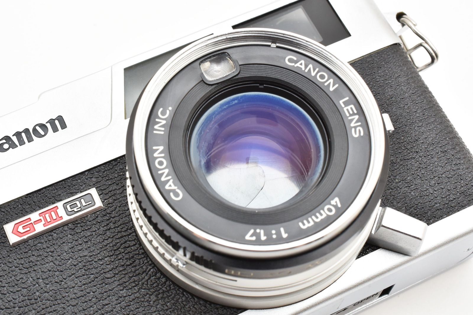 Canon Canonet QL17 G-Ⅲ QL シルバー レンジファインダー 【公式通販】