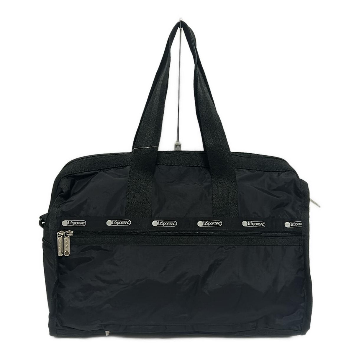 美品✨レスポートサック　ボストンバッグ　2WAY ブラック　ポーチ付き　ナイロン LeSportsac - LESPORTSAC(レスポートサック) ボストンバッグ