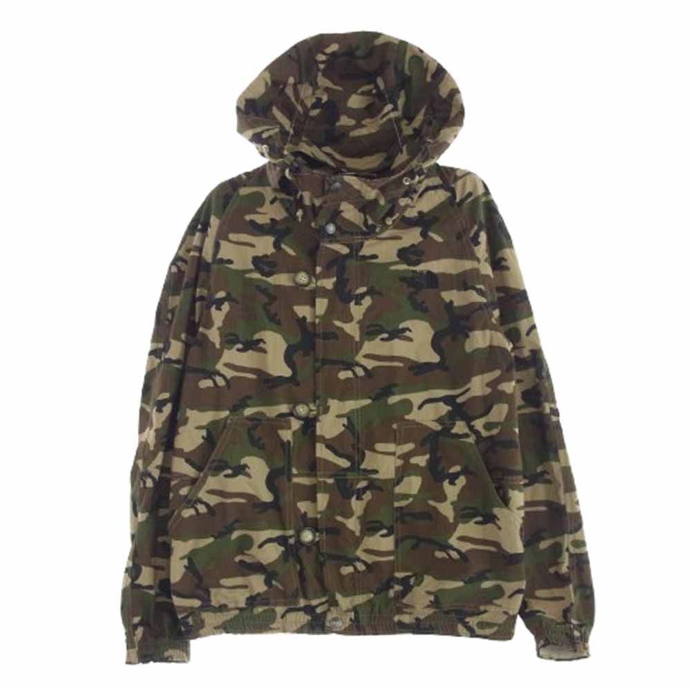 THE NORTH FACE ノースフェイス NP2414N PURPLE LABEL パープルレーベル カモフラ コットン素材 マウンテンパーカー ジャケット マルチカラー系 M【中古】