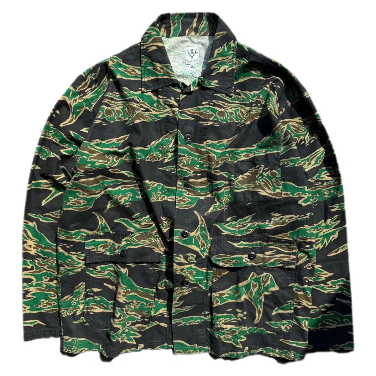 SOUTH2 WEST8 サウス2 ウエスト8 タイガーカモ ハンティングジャケット XL 3XL