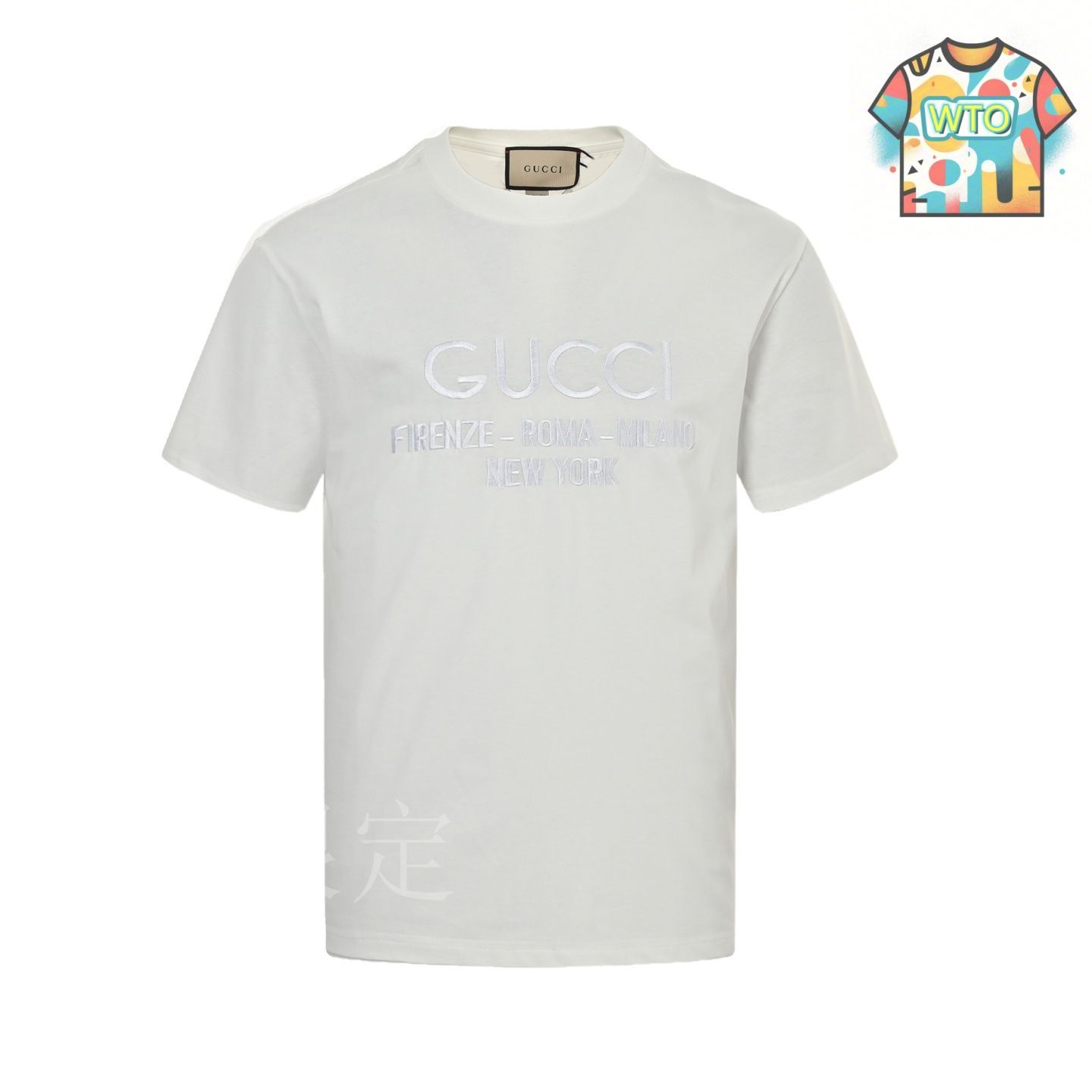 今日WTO】Gucci グッチ 24ss アンダーグラフィックロゴ刺繍 T