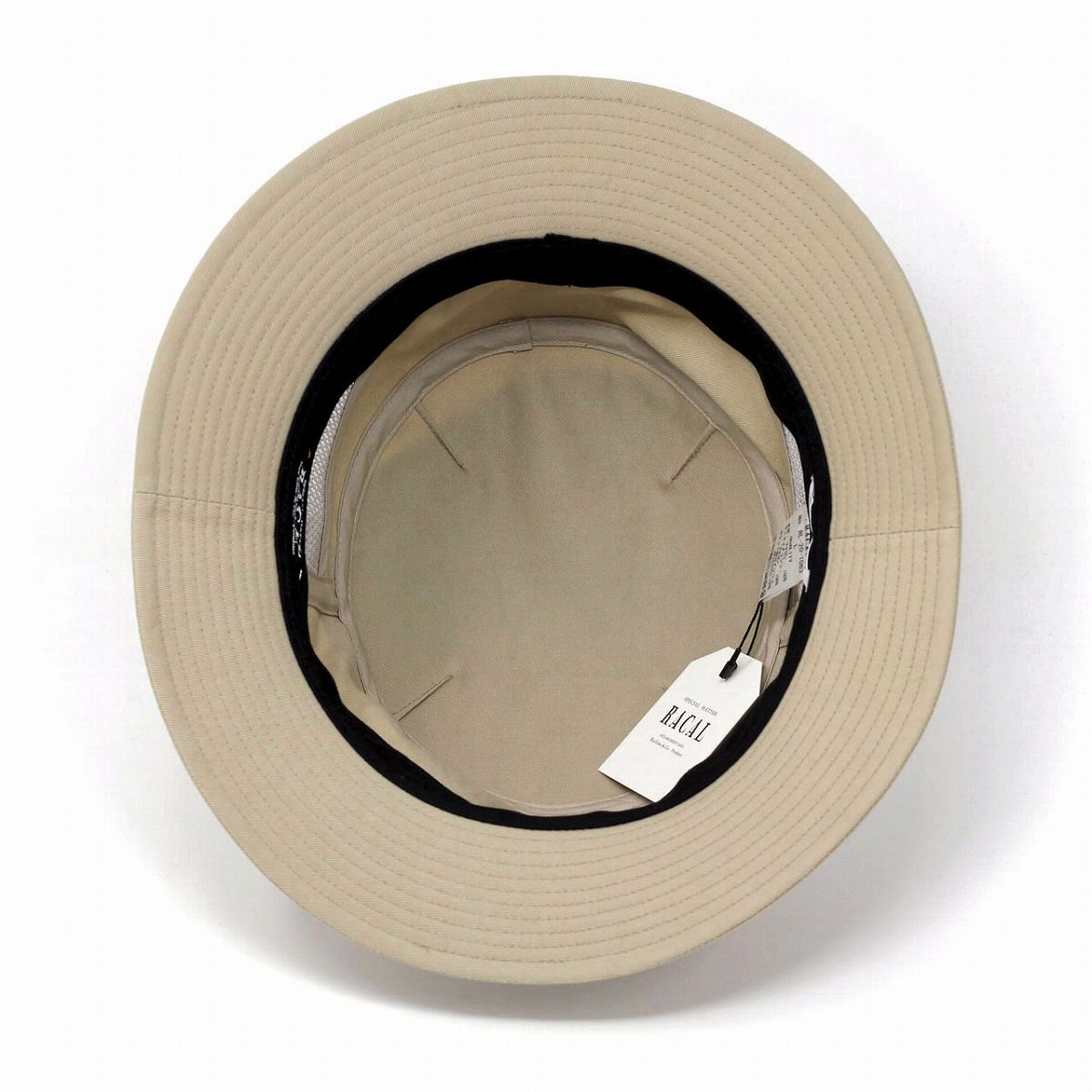Racal (ラカル) バケットハット メンズ ナイロン 切り替えメッシュ