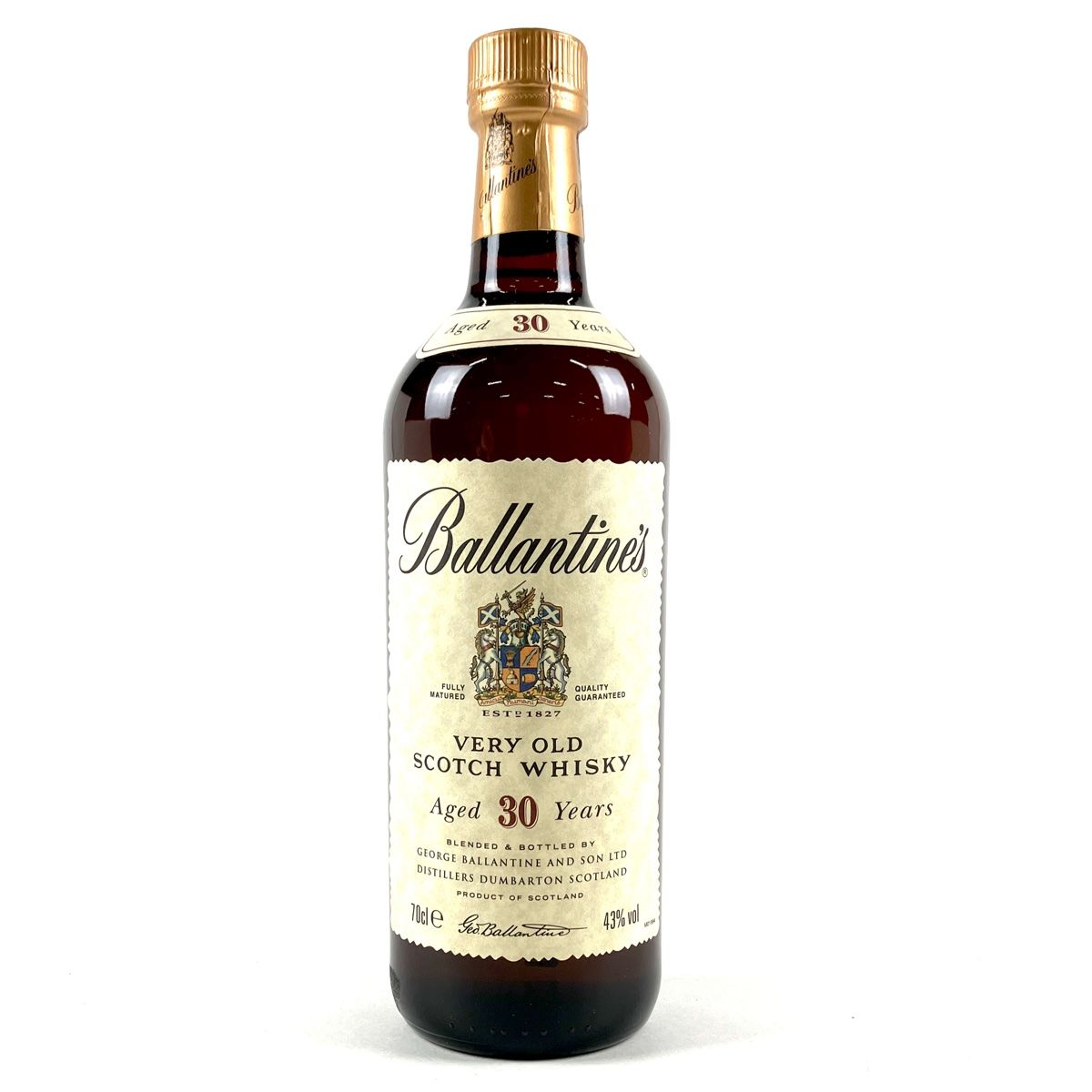 バランタイン 30年ベリーオールド スコッチ (古酒)43度