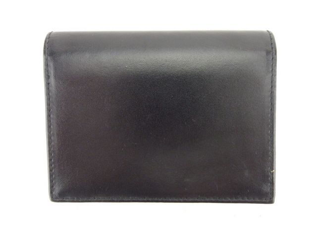 フルラ FURLA カードケース 名刺入れ ロゴ レザー 黒 ブラック ⁄GV