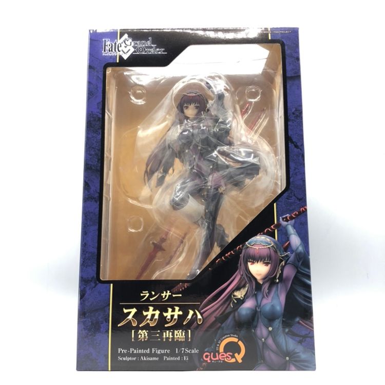 【中古】キューズQ　ﾗﾝｻｰ/ｽｶｻﾊ[第三再臨] 1/7 Fate/Grand Order　未開封品、箱傷み有[70]