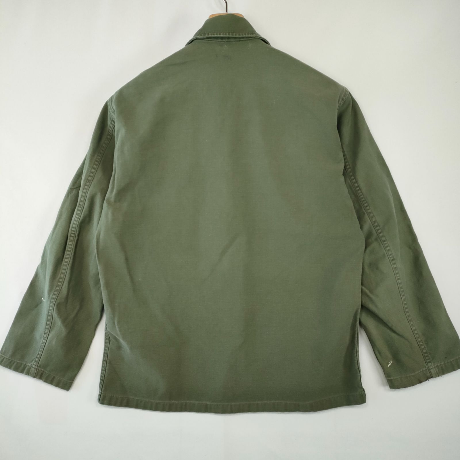 米軍 50-60s ユーティリティシャツ 初期型 1st コットンサテン S