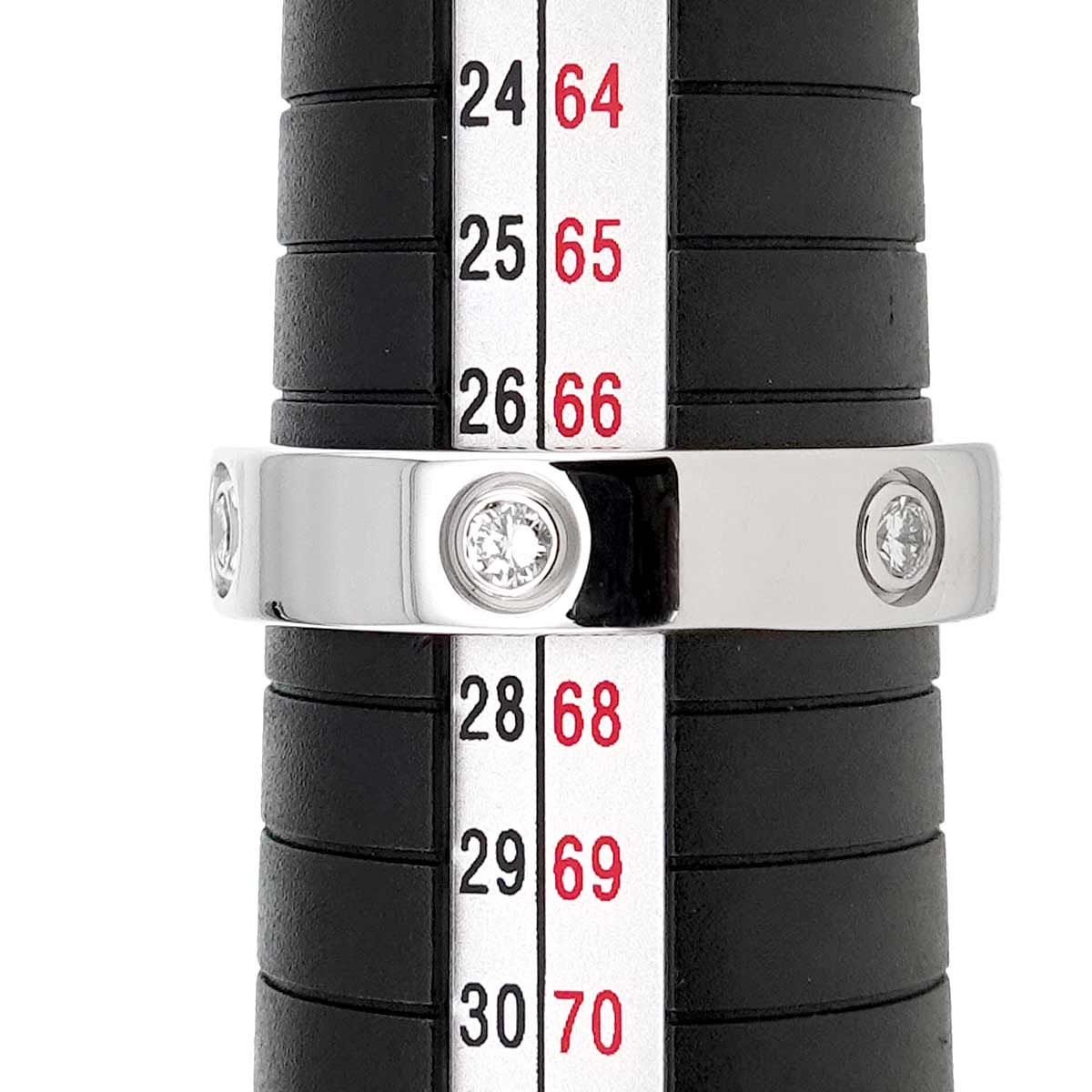 カルティエ Cartier ラブ リング 750 #53. カルティエ Cartier ラブリング ホワイトゴールド 750