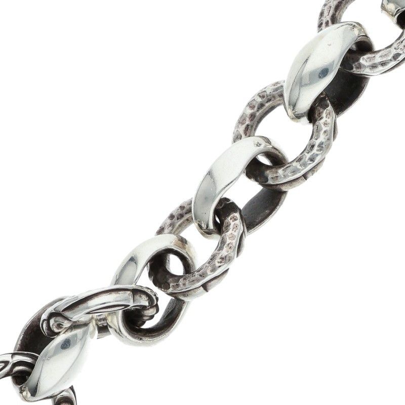 クレーン1ベル 1ブラックダイヤ9クレーンサークルブレスレット