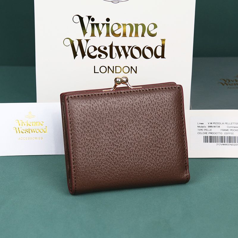 新品 ヴィヴィアンウエストウッド 二つ折り財布 Vivienne
