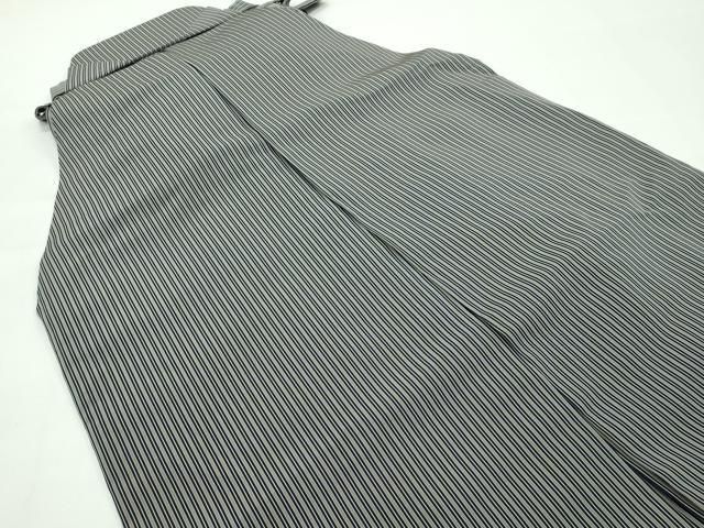 平和屋着物＊夏物 男性 行灯袴 縞 正絹 AABB6717jd WWW_VAGRANT-CODER_COM 