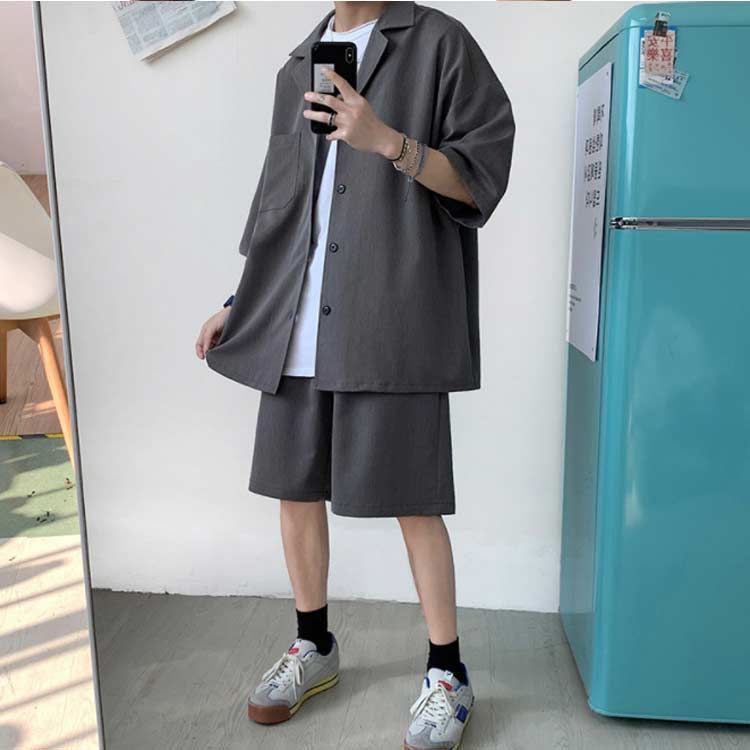 半袖 ショートパンツ ファッション セットアップ 夏 メンズ