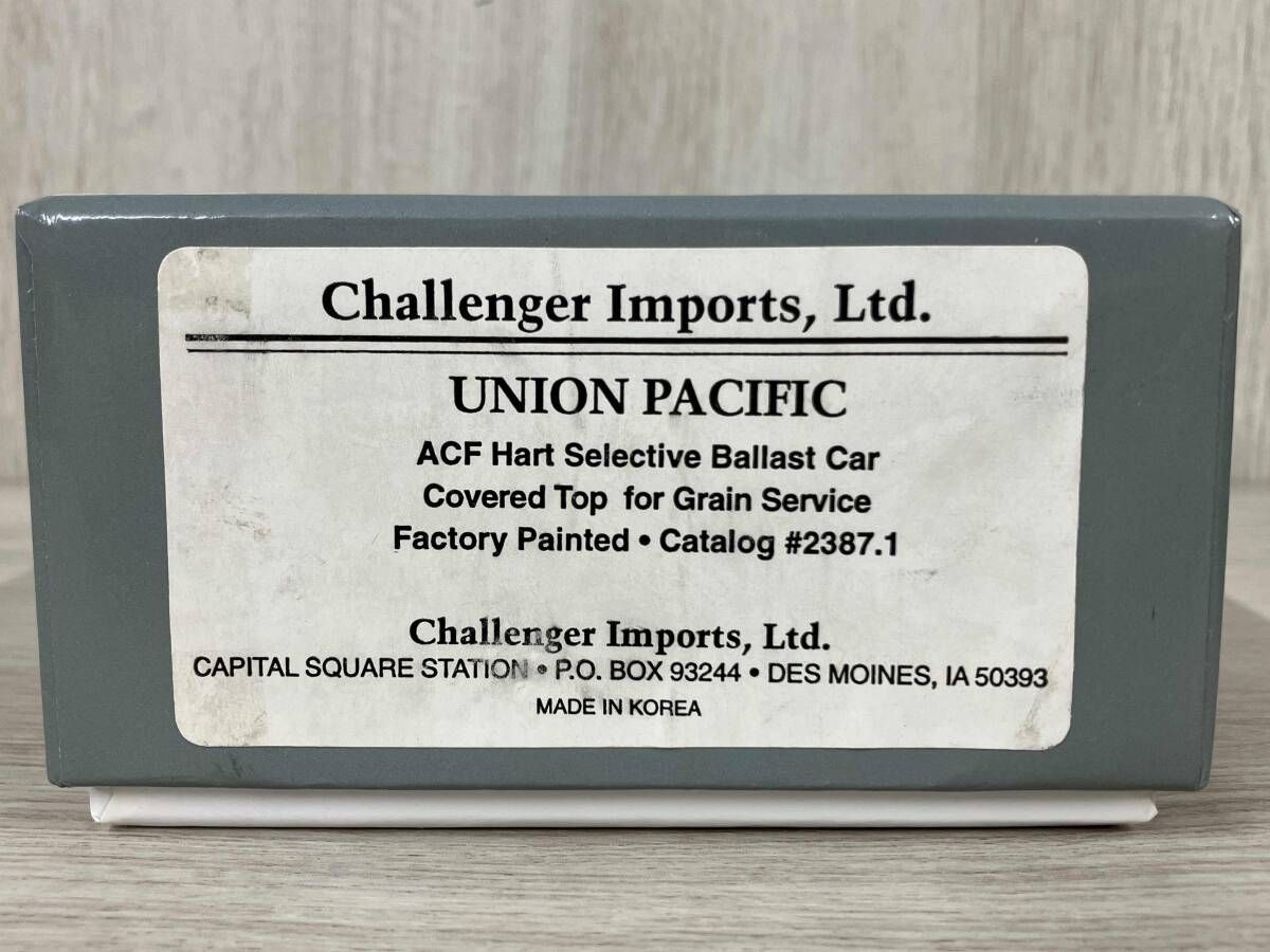 HOゲージ Challenger Imports Ltd UNION PACIFIC ACF Hart Selective Ballast Car Challenger Imports