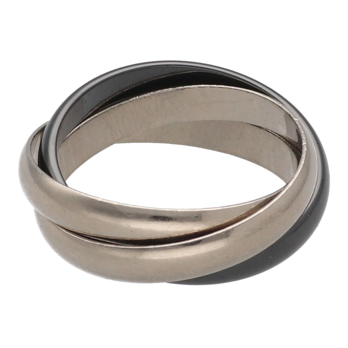 中古】 Cartier カルティエ クラシック トリニティ リング 60 B4234160 