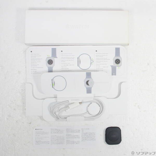 〔中古品〕 Apple Watch Series 10 GPS 42mm ジェットブラックアルミニウムケース ブラックスポーツバンド【276】