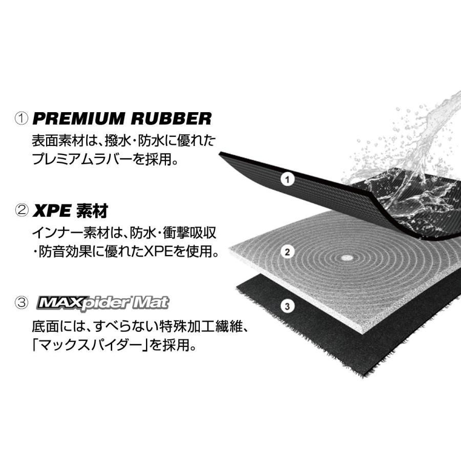 フロアマット ラバーフロント用 3P エブリイワゴン DA17W エブリイバン DA17V 3D 立体形状 フロアマット スクラム NV100クリッパー ミニキャブ FFCRYSTALESIA_COM