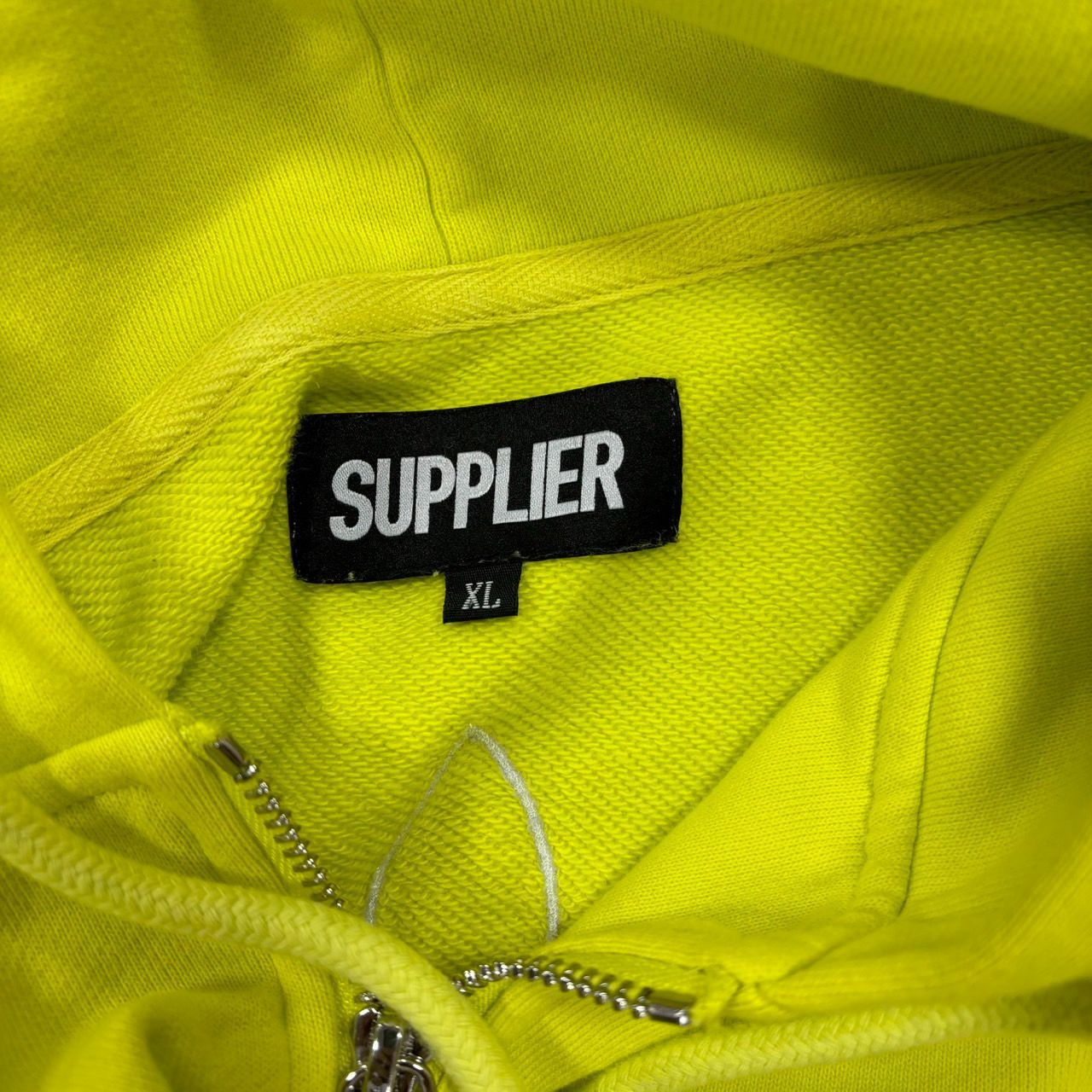 EL4】SUPPLIER/サプライヤー ジップパーカー パーカー イエロー