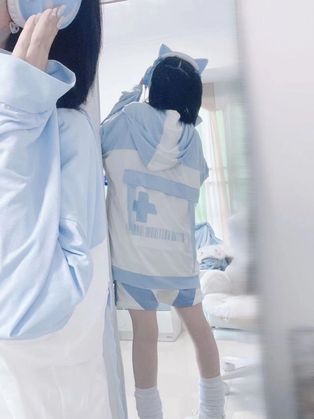 天使界隈 サブカル オーバーサイズ 大きめ ゆったり 原宿 渋谷 10代