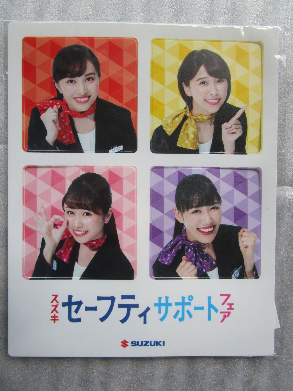 ももいろクローバーZ コースター／新品／スズキ／SUZUKI／純正 