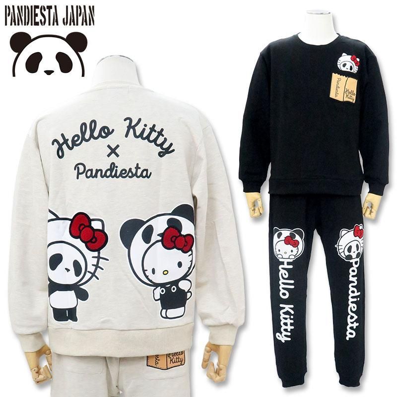 パンディエスタ×キティちゃんコラボ なりきりパンダ なりきり