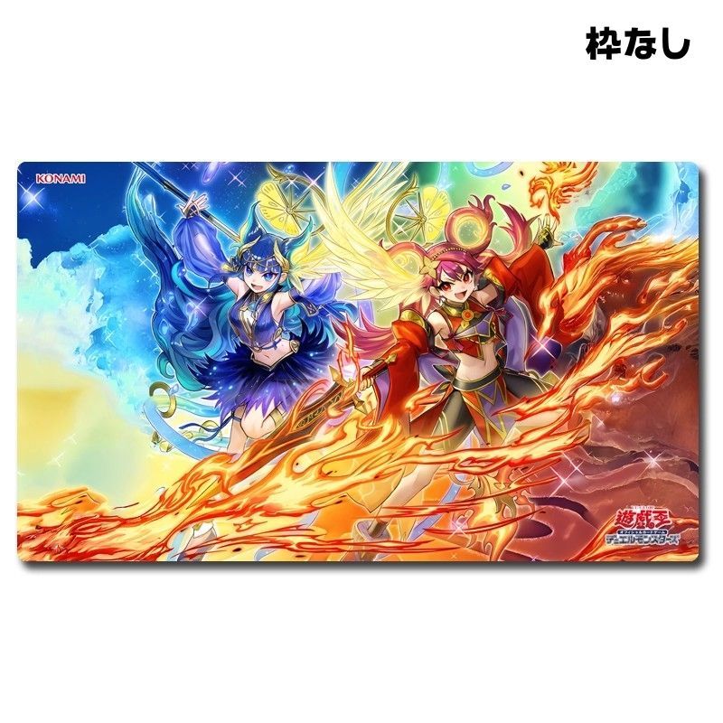 希少 海外限定 御巫 みかんこ プレイマット 新品未開封 遊戯王 未開封品】御巫 オオヒメ/ハレ/ニニ みかんこ ミカンコ プレイ