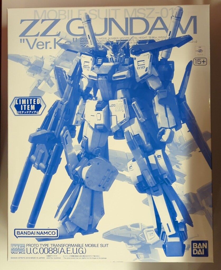 BANDAI SPIRITS MG 1/100 バンダイナムコ版 MSZ-010 ダブル