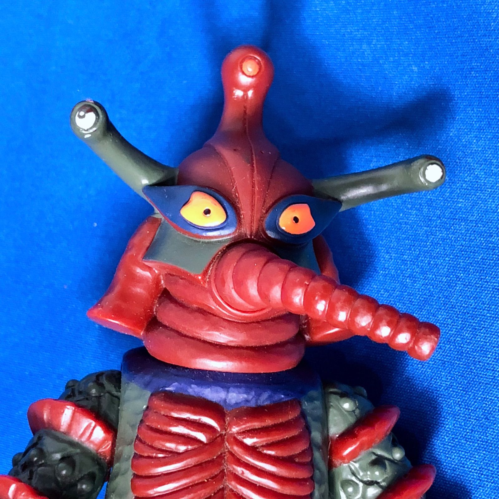 ウルトラマン怪獣ソフビ ヒッポリト星人1984年製＆ベロクロン