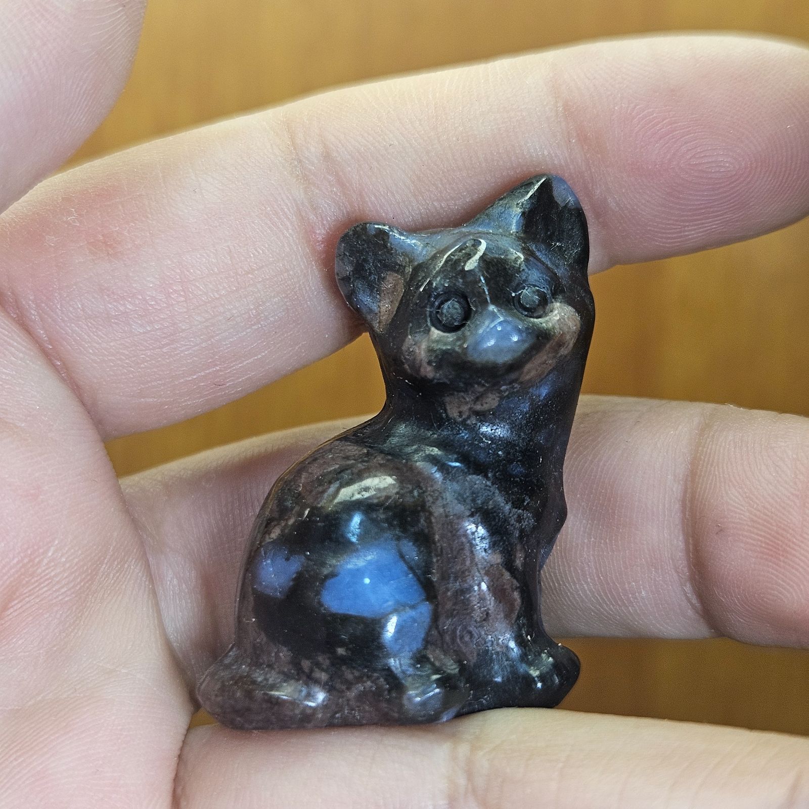 ケセラストーン ネコ 置物 猫
