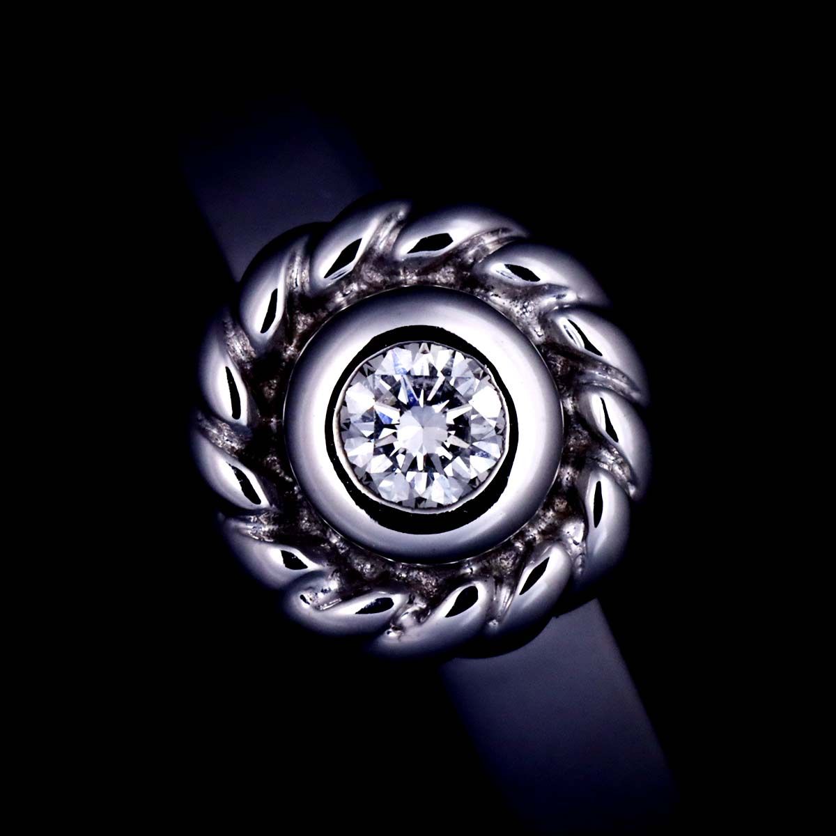 シャネル CHANEL #50 リング ダイヤ K18 WG ホワイトゴールド