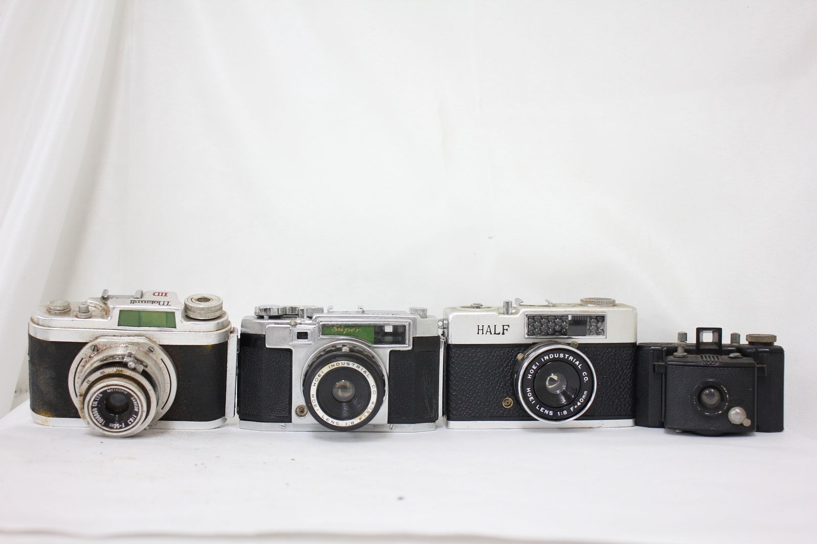 訳あり品 4点まとめ Anny-10 Anny-H HALF Meisupii IID RICH-RAY カメラ M7591