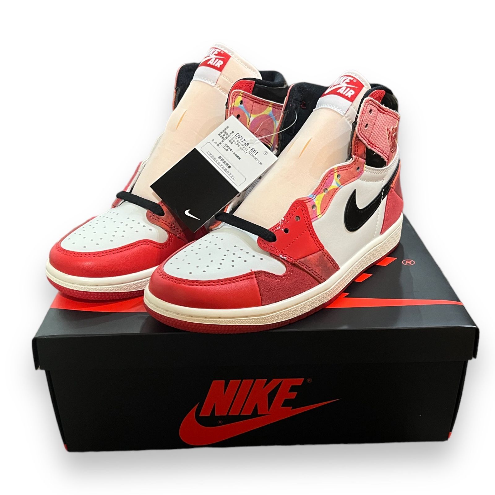 NIKE AJ1 HIGH OG SP スパイダーマン 25.5cm-