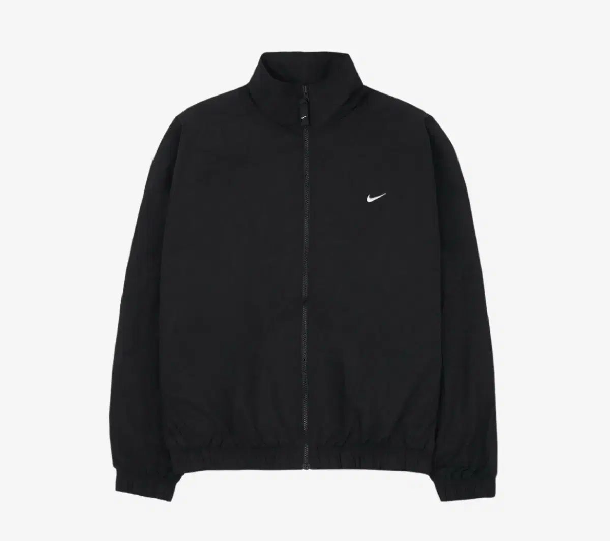 何か新しいもの Nike ナイキ NRG ソロスウッシュ スウッシュ ウーブン トラック ジャケット 黒 アジア S