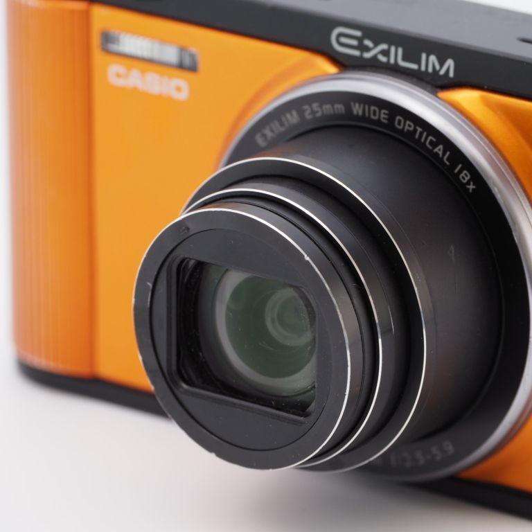 CASIO カシオ デジタルカメラ EXILIM EX-ZR1600EO オレンジ カメラ本舗｜Camera honpo メルカリ