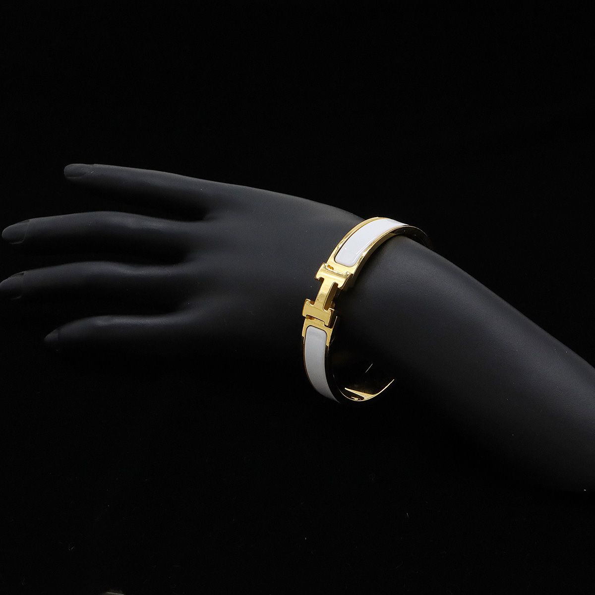 エルメス クリックアッシュ クリッククラック ブレスレット エナメル