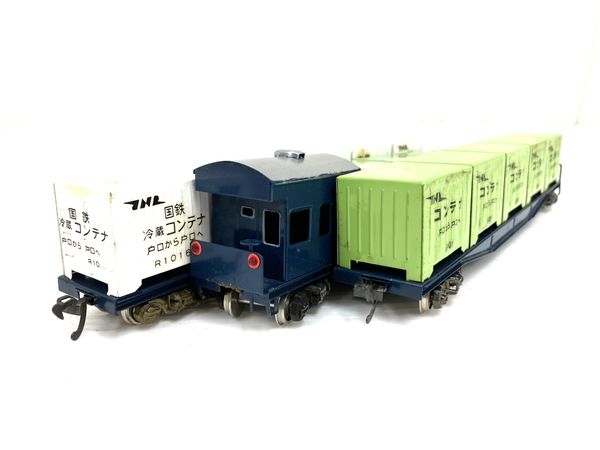 TER エンドウ ボギー貨車 コンテナ特急 コキフ10000 3両セット 鉄道