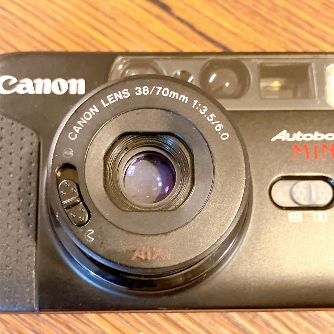 完動品】Canon Autoboy MINI Tフィルムカメラ 動作確認済み