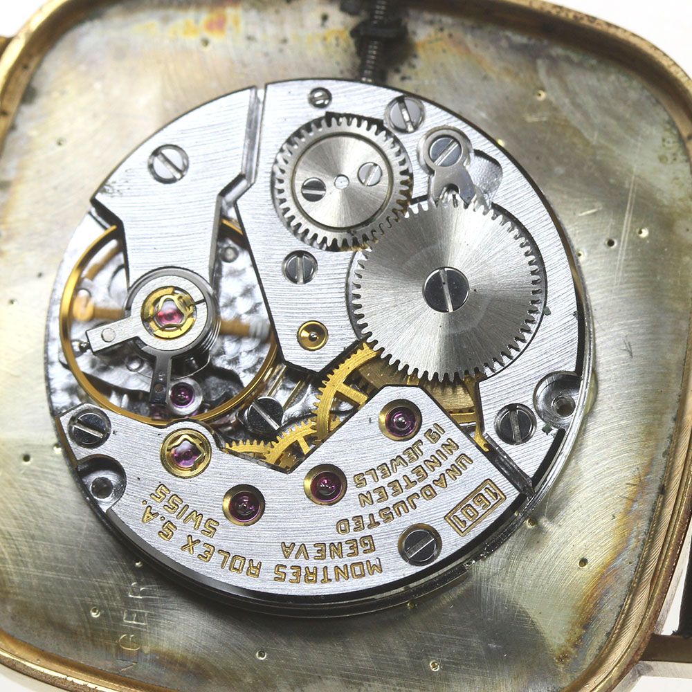 ロレックス ROLEX 4114/8 チェリーニ K18YG Cal.1601 手巻き メンズ_843322 - メルカリ