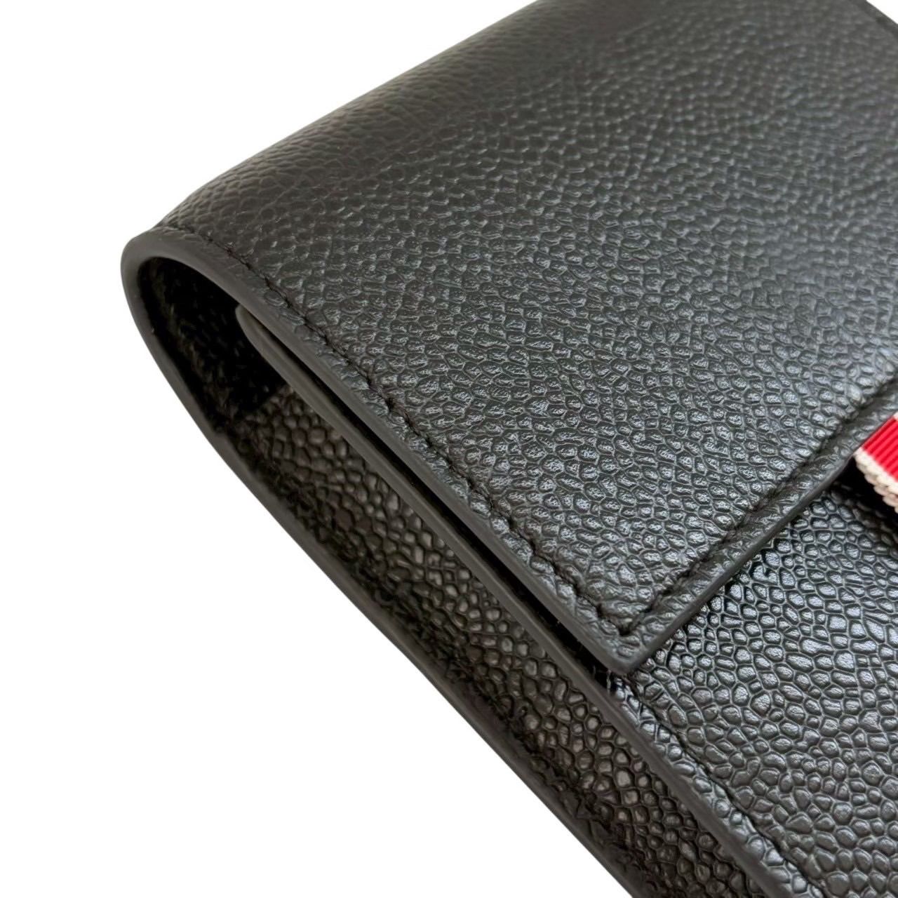 THOM BROWNE トムブラウン ショルダースマホバック 黒 ショルダー 