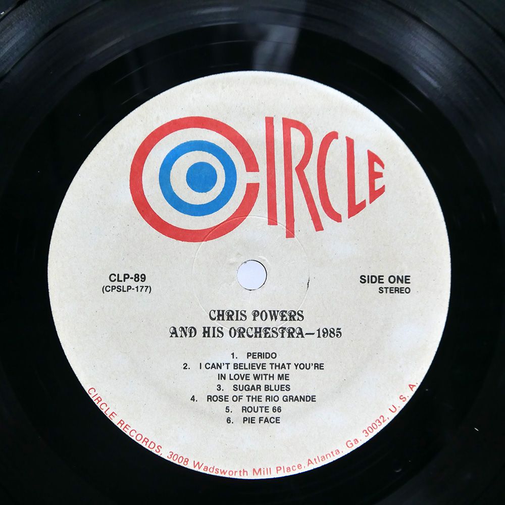 プロメア　LP盤　レコード　リオ・フォーティア　US US盤 CHRIS POWERS AND HIS ORCHESTRA/1985/CIRCLE CLP89 LP