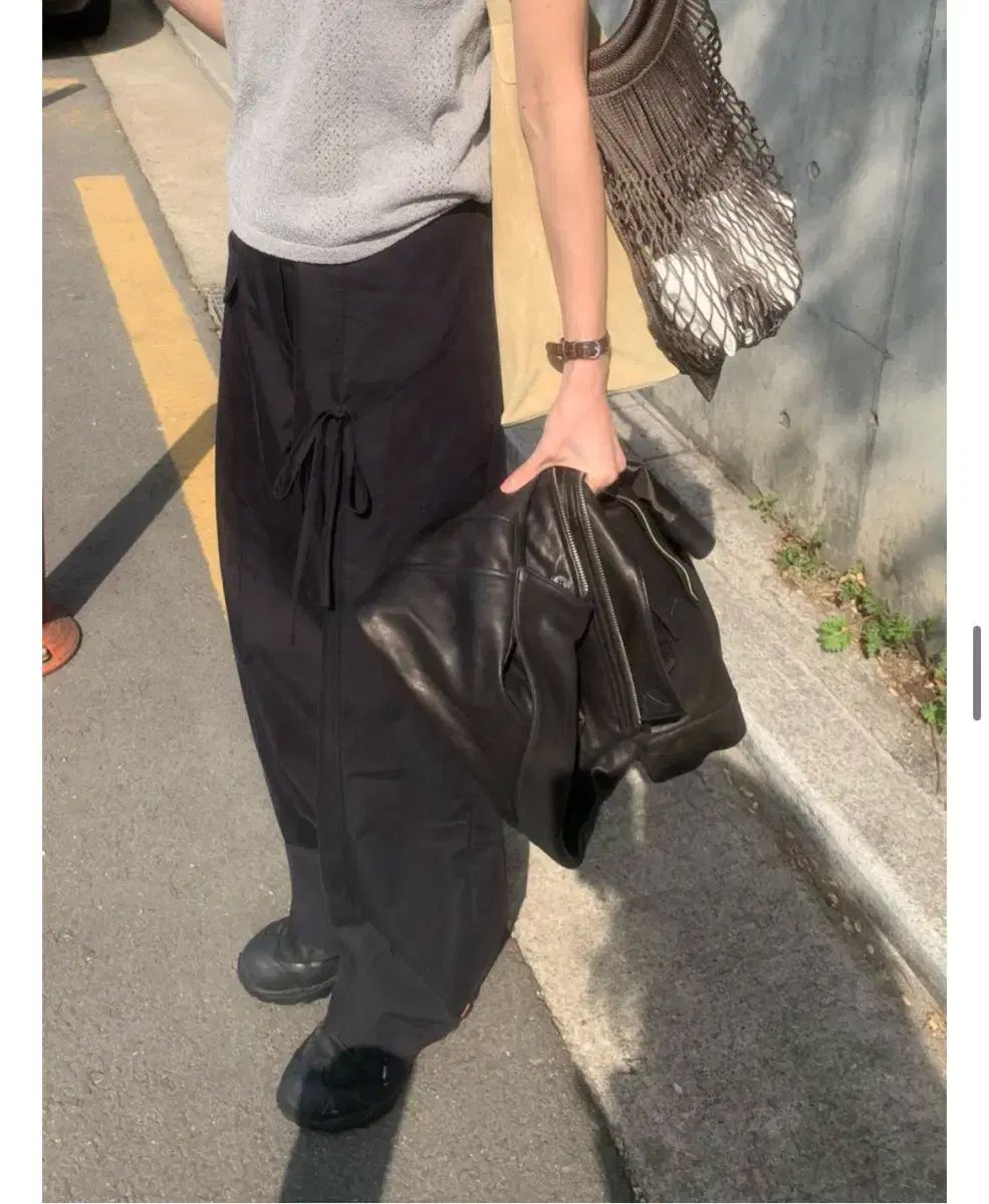 bow.a ボウエー 水際 WIDE PANTS ベージュ M 新品未使用品