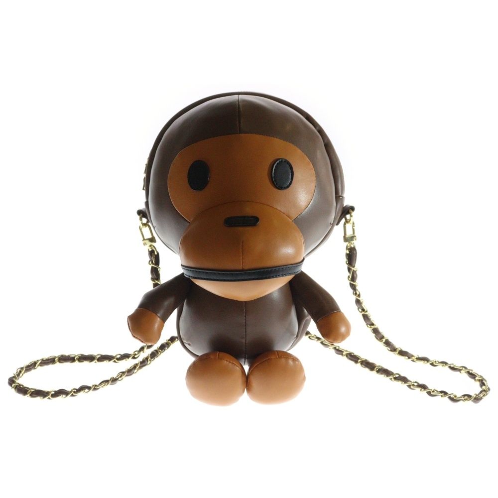 A BATHING APE (アベイシングエイプ) BABY MILO PLUSH DOLL CHAIN 