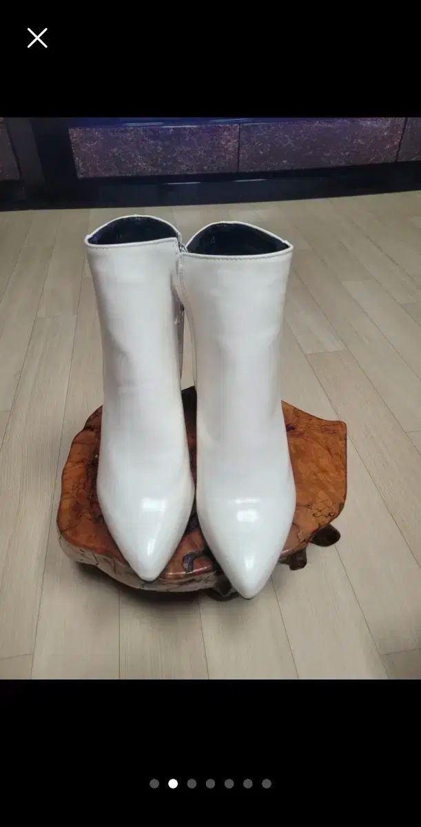 白 ブーツ