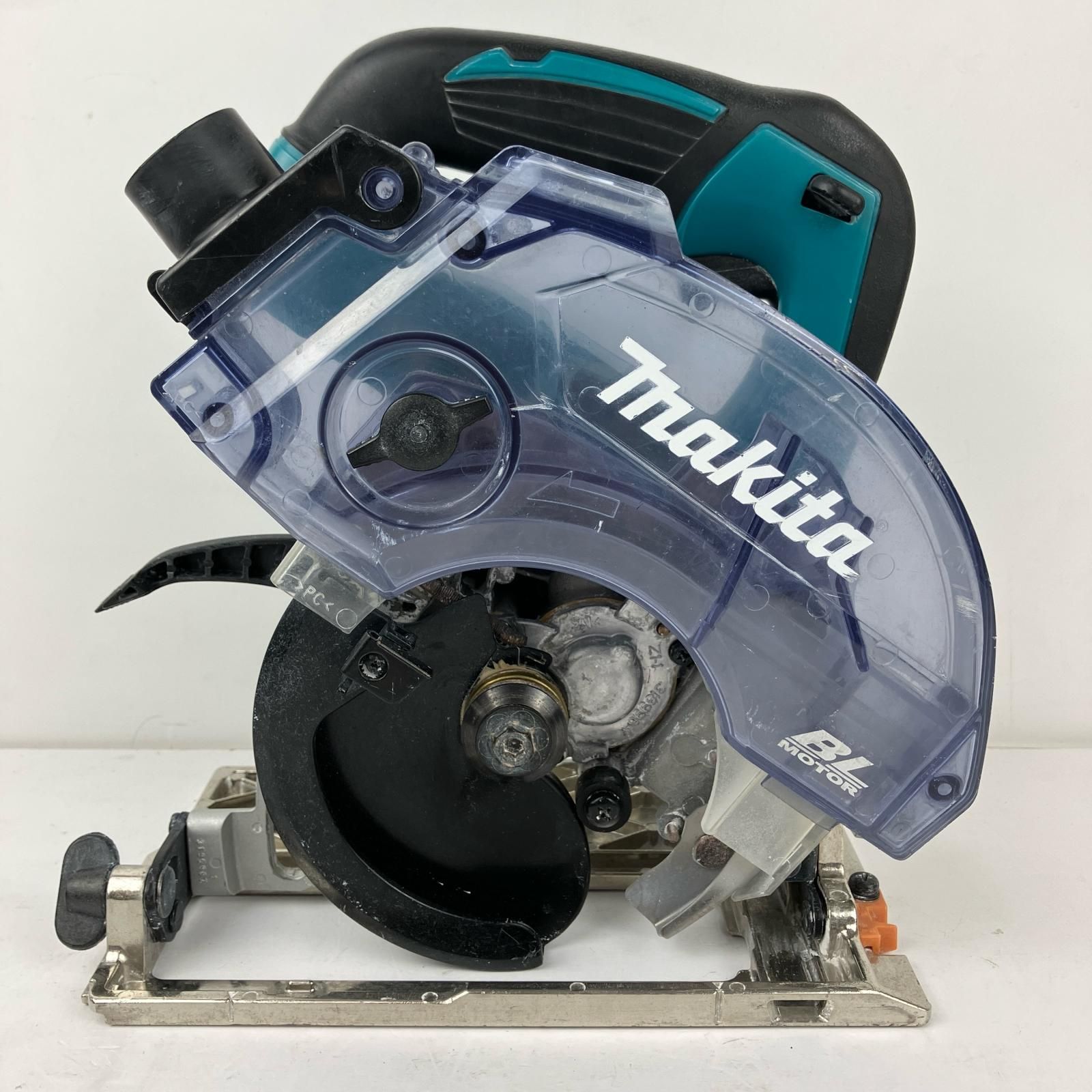 ЗЗMAKITA マキタ 18v 125mm 防じん丸のこ 本体のみ 充電器 バッテリーなし KS511D ブルー