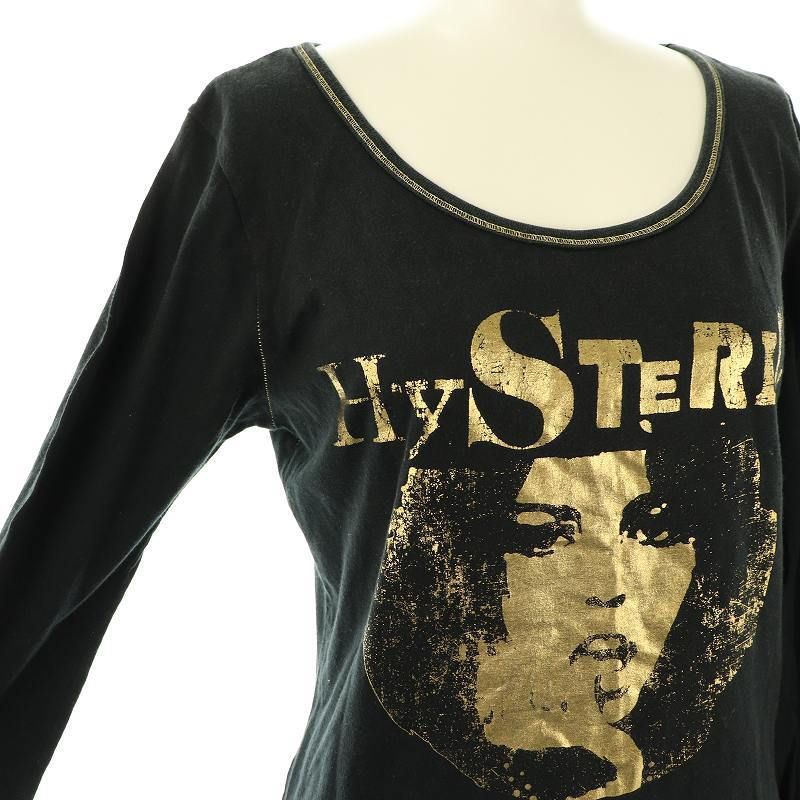 HYSTERIC GLAMOUR 長袖カットソー　ヒスガールプリント ヒステリックグラマー HYSTERIC GLAMOUR ガールプリント 長袖